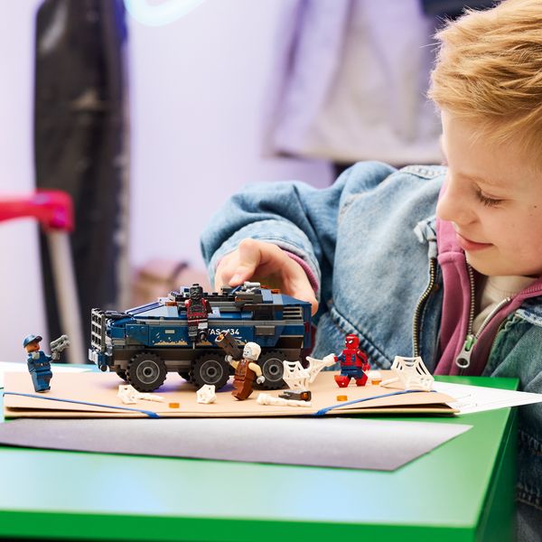 Lego super heroes spider-man: inseguimento del trasportatore di detenuti - 76349 - LEGO SUPER HEROES, MARVEL, Spiderman