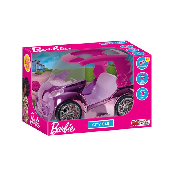 Barbie city car: veicolo radiocomandato in scala 1:10 - Barbie