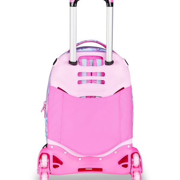 Trolley jack 8 ruote - glow led unicorn girl - SEVEN