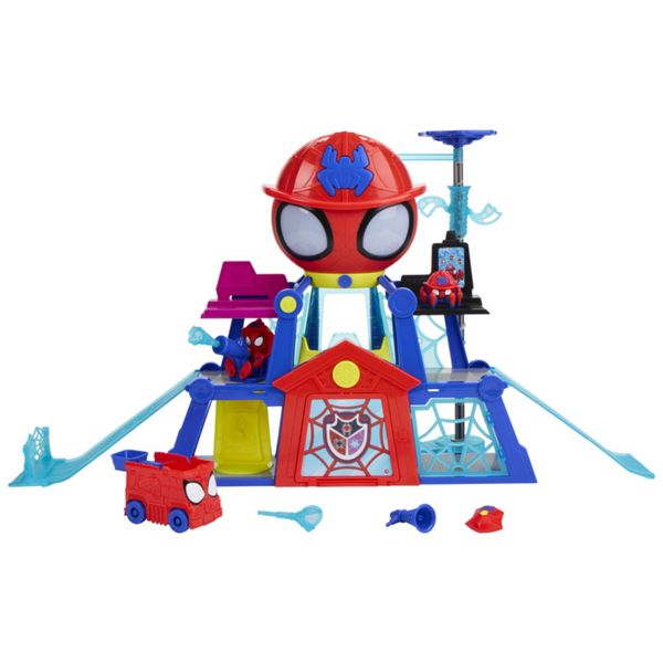Hasbro marvel, spidey e i suoi fantastici amici, quartier generale rescue-webs - SPIDEY