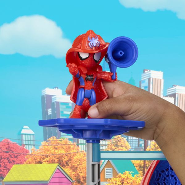 Hasbro marvel, spidey e i suoi fantastici amici, quartier generale rescue-webs - SPIDEY