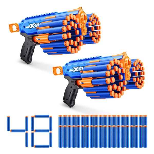 Xshot insanity double manic blaster combo pack (48 darts) - X-SHOT