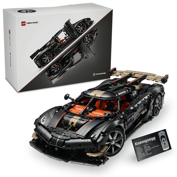 Lego technic hypercar koenigsegg sadair's spear - 42232 - LEGO TECHNIC, LEGO