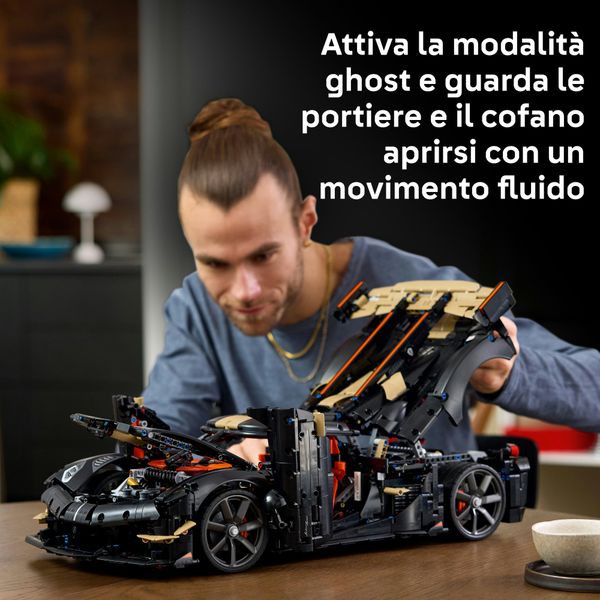 Lego technic hypercar koenigsegg sadair's spear - 42232 - LEGO TECHNIC, LEGO