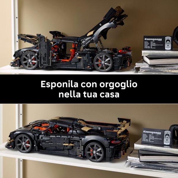 Lego technic hypercar koenigsegg sadair's spear - 42232 - LEGO TECHNIC, LEGO