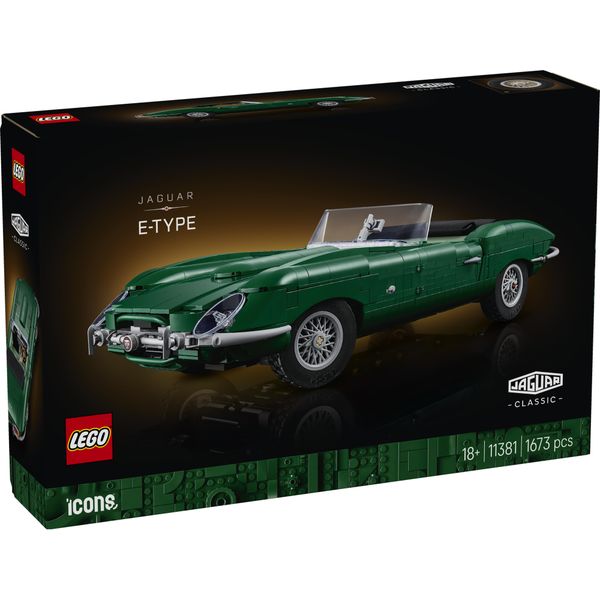 Lego icons jaguar e-type - 11381 - LEGO ICONS