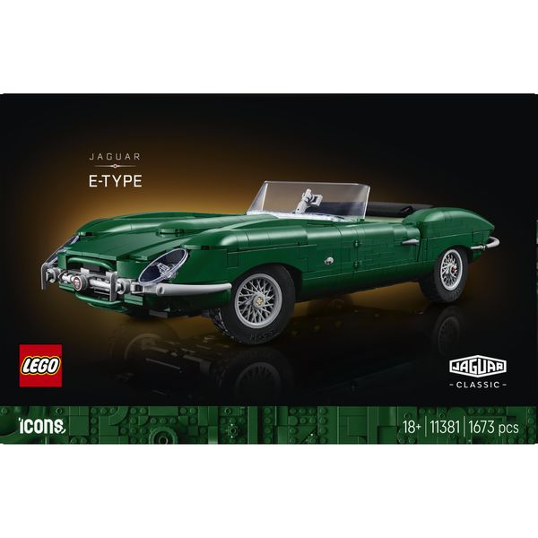 Lego icons jaguar e-type - 11381 - LEGO ICONS