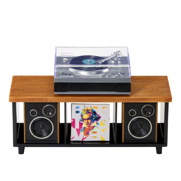 Mga’s miniverse real music giradischi in miniatura con vinile - MINIVERSE MGA