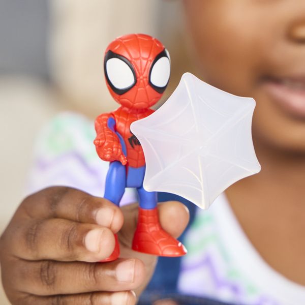 Hasbro marvel, spidey e i suoi fantastici amici, personaggio con veicolo - SPIDEY