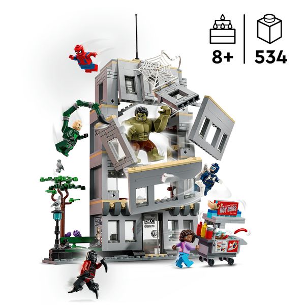 Lego super heroes scontro epico: spider-man vs. hulk - 76350 - LEGO SUPER HEROES, LEGO, MARVEL