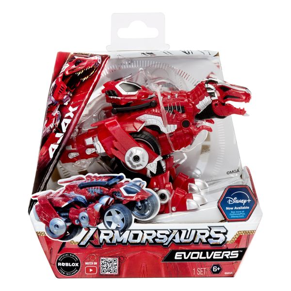 Armorsaurs evolver ajax t-rex veicolo 2 in 1 - ARMORSAURS