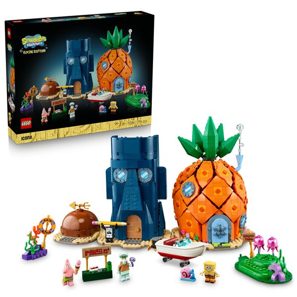 Lego icons spongebob: bikini bottom - 11386 - LEGO ICONS