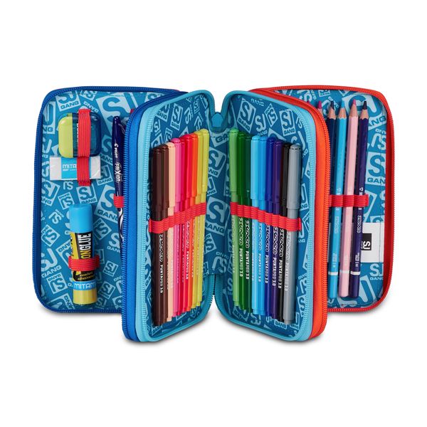 Astuccio 3 zip - speed animal boy - SEVEN