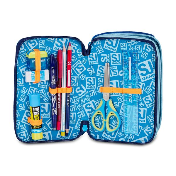 Astuccio 3 zip - space led boy - SEVEN