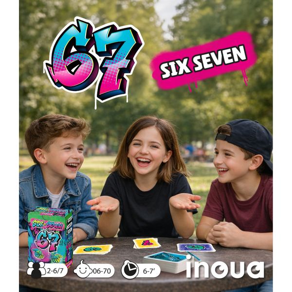 Ravensburger - six seven 6-7, gioco di carte 6+ anni, 2-7 giocatori - RAVENSBURGER