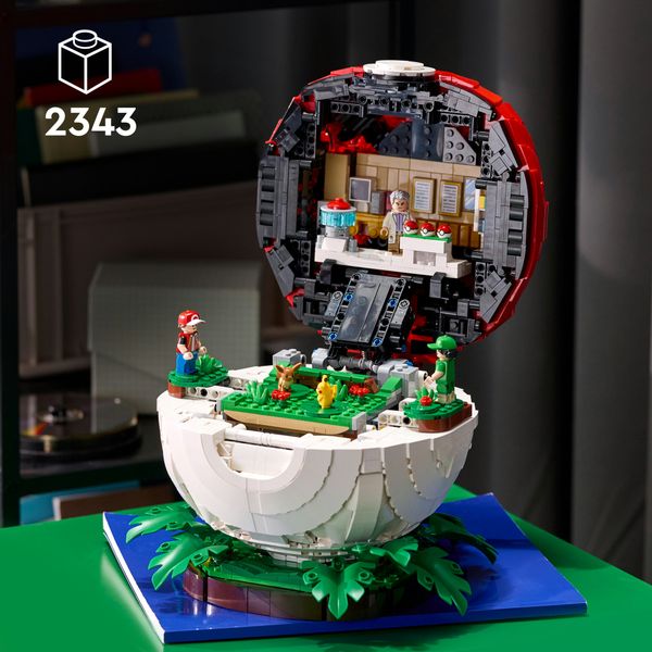 Lego pokémon momenti allenatore iconici: poké ball - 72154 - POKEMON