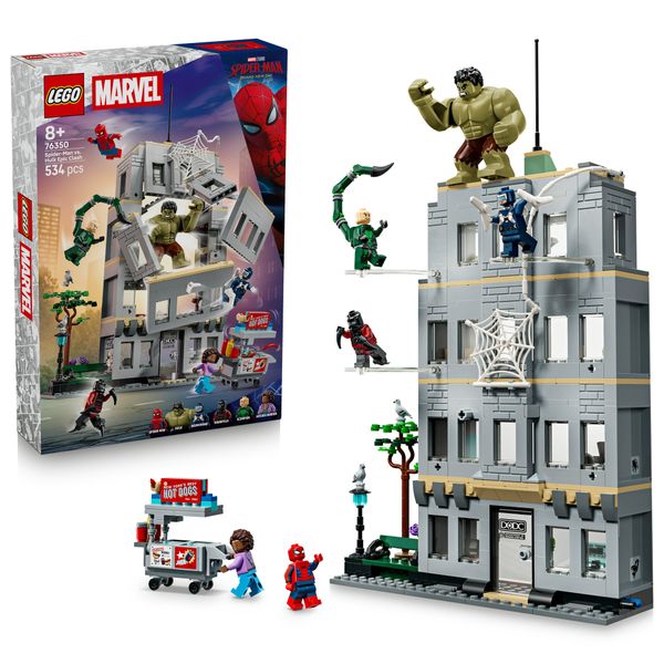 Lego super heroes scontro epico: spider-man vs. hulk - 76350 - LEGO SUPER HEROES, LEGO, MARVEL