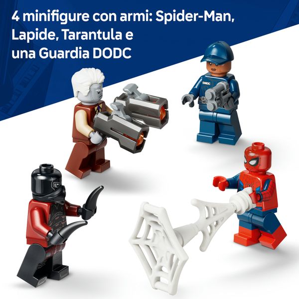 Lego super heroes spider-man: inseguimento del trasportatore di detenuti - 76349 - LEGO SUPER HEROES, MARVEL, Spiderman