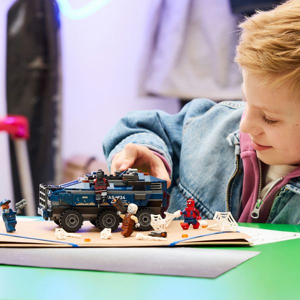 Lego super heroes spider-man: inseguimento del trasportatore di detenuti - 76349 - LEGO SUPER HEROES, MARVEL, Spiderman