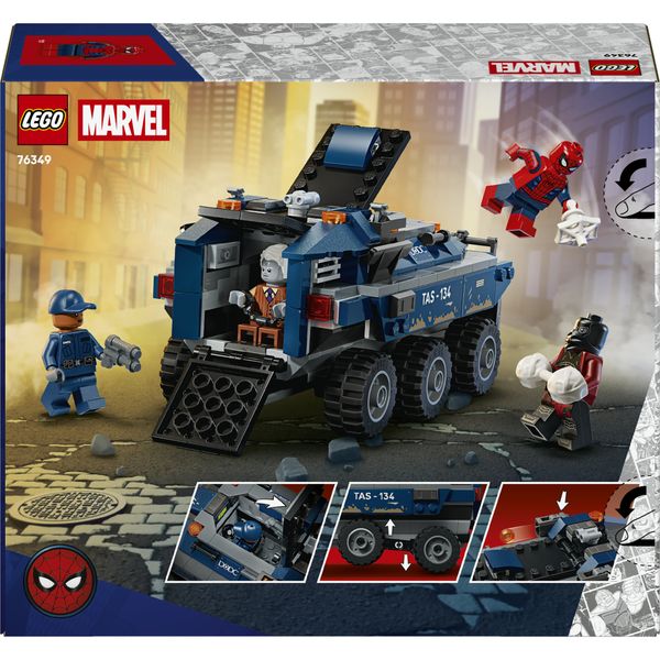 Lego super heroes spider-man: inseguimento del trasportatore di detenuti - 76349 - LEGO SUPER HEROES, MARVEL, Spiderman