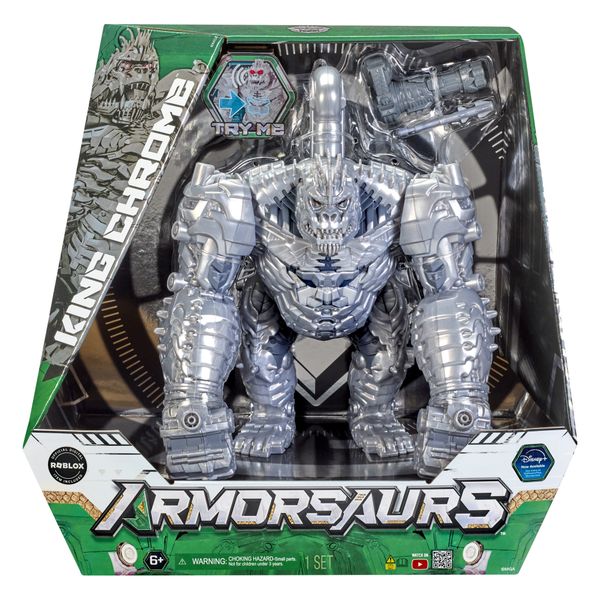 Armorsaurs king chrome action figure 30 cm - ARMORSAURS