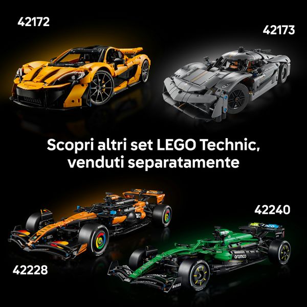 Lego technic hypercar koenigsegg sadair's spear - 42232 - LEGO TECHNIC, LEGO