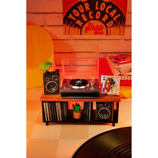 Mga’s miniverse real music giradischi in miniatura con vinile - MINIVERSE MGA