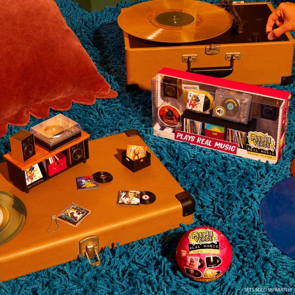 Mga’s miniverse real music giradischi in miniatura con vinile - MINIVERSE MGA