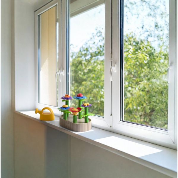 Gioco vaso di fiori chicco - 18m+, 33 pezzi - Chicco