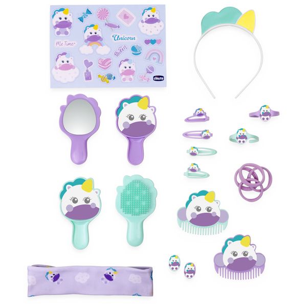 Gioco beauty station unicorno con accessori, dai 3 anni - Chicco