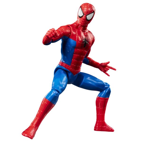 Marvel titan series spider-man, venom e miles morales – confezione da 3 personaggi d'azione - Spiderman