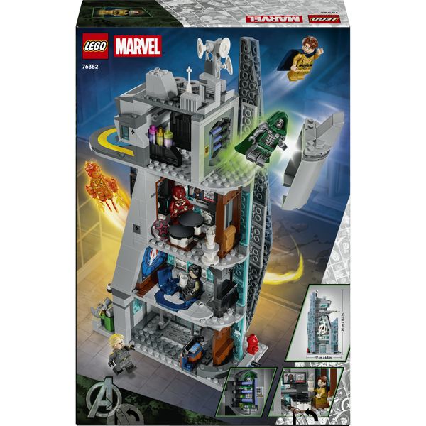 Lego super heroes avengers: doomsday nuova torre degli avengers - 76352 - LEGO SUPER HEROES, Avengers, MARVEL