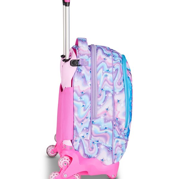 Trolley jack 8 ruote - glow led unicorn girl - SEVEN
