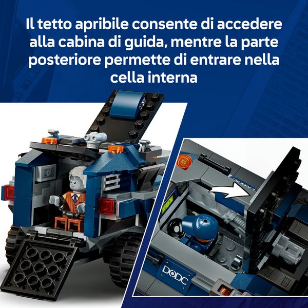 Lego super heroes spider-man: inseguimento del trasportatore di detenuti - 76349 - LEGO SUPER HEROES, MARVEL, Spiderman