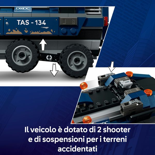 Lego super heroes spider-man: inseguimento del trasportatore di detenuti - 76349 - LEGO SUPER HEROES, MARVEL, Spiderman