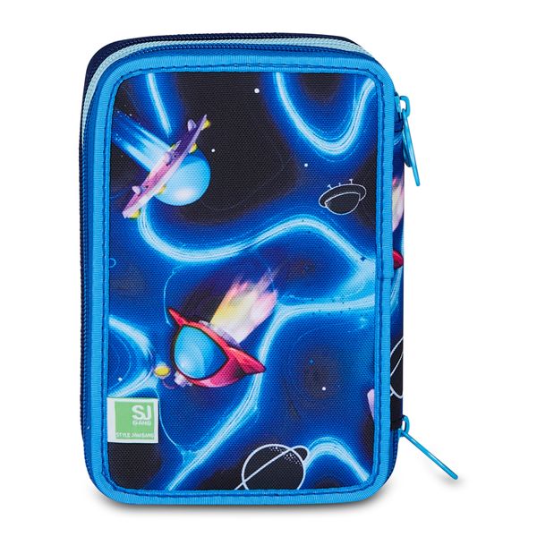 Astuccio 3 zip - space led boy - SEVEN