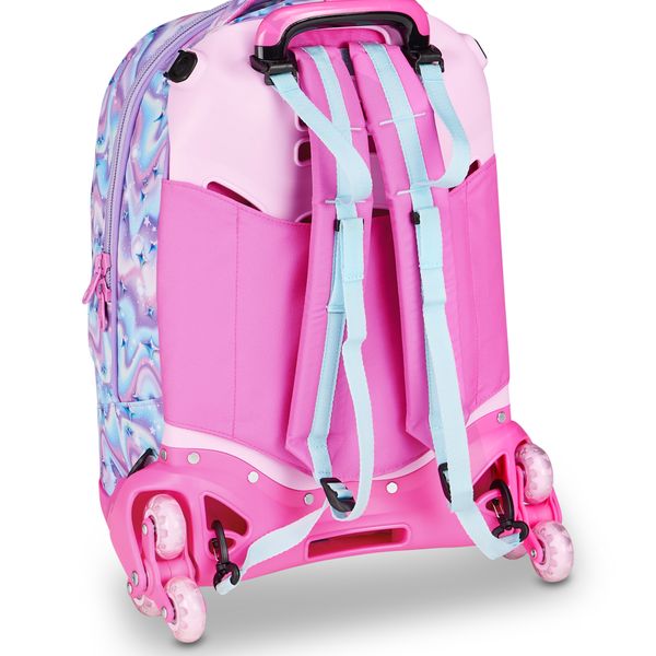 Trolley jack 8 ruote - glow led unicorn girl - SEVEN