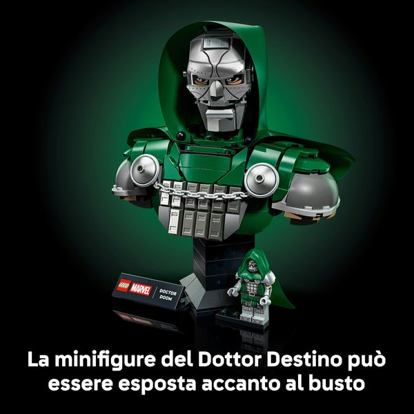 Lego super heroes busto del dottor destino - 76345 - LEGO SUPER HEROES, Avengers, MARVEL