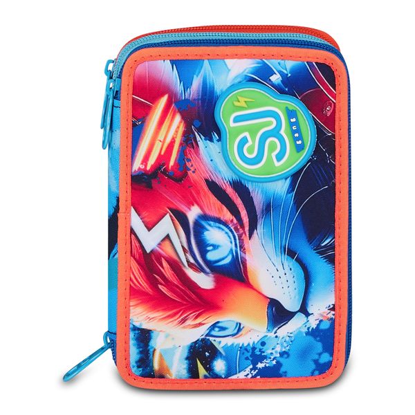 Astuccio 3 zip - speed animal boy - SEVEN