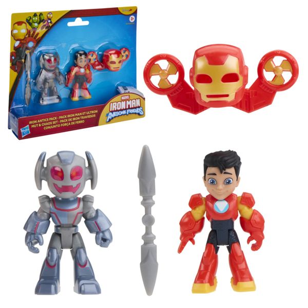 Iron man e i suoi fantastici amici, set 2 personaggi - IRON MAN