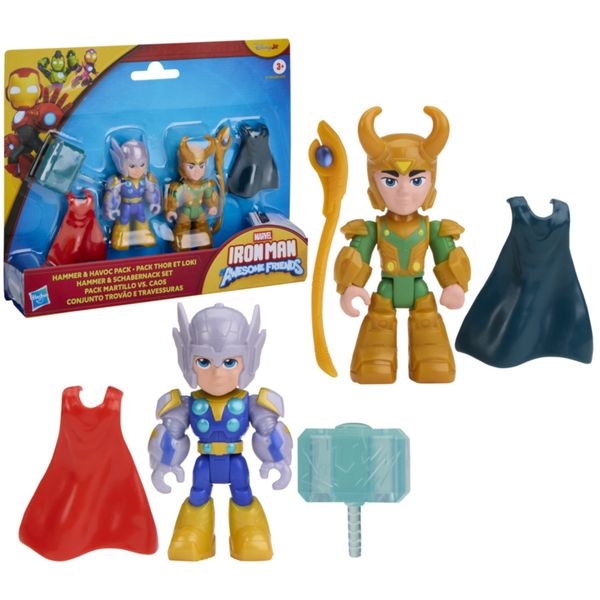Iron man e i suoi fantastici amici, set 2 personaggi - IRON MAN