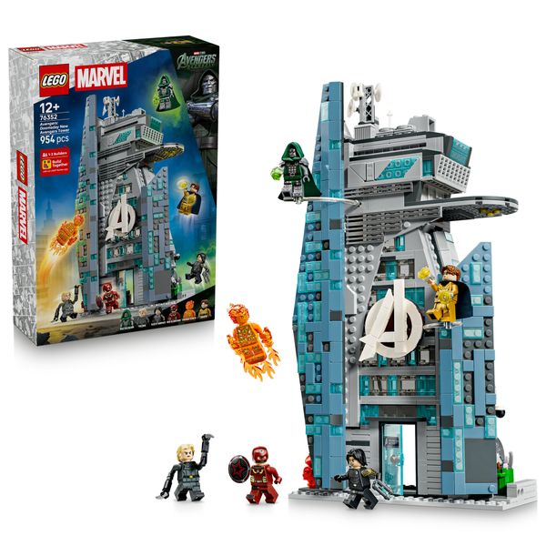 Lego super heroes avengers: doomsday nuova torre degli avengers - 76352 - LEGO SUPER HEROES, Avengers, MARVEL