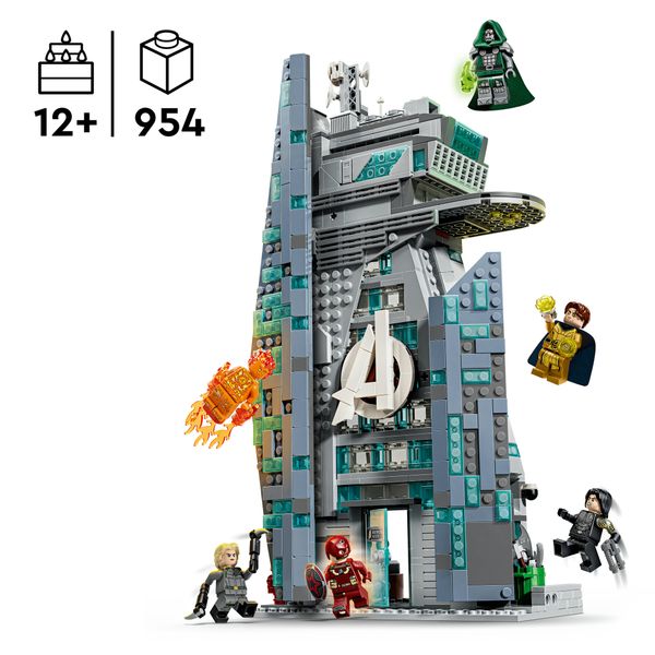 Lego super heroes avengers: doomsday nuova torre degli avengers - 76352 - LEGO SUPER HEROES, Avengers, MARVEL