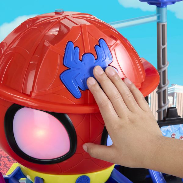 Hasbro marvel, spidey e i suoi fantastici amici, quartier generale rescue-webs - SPIDEY