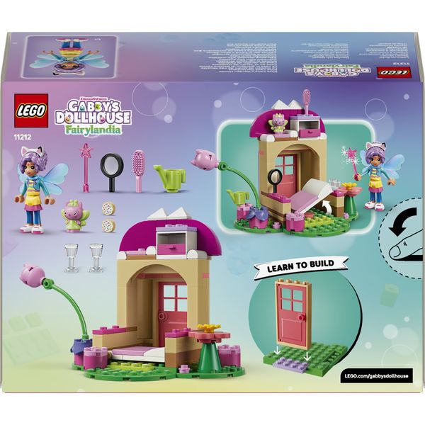 Lego gabby's dollhouse la casa in giardino di gattina fatina - 11212 - GABBY'S DOLLHOUSE