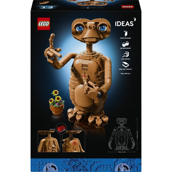 Lego lego ideas e.t. the extra-terrestrial - 21370 - LEGO IDEAS