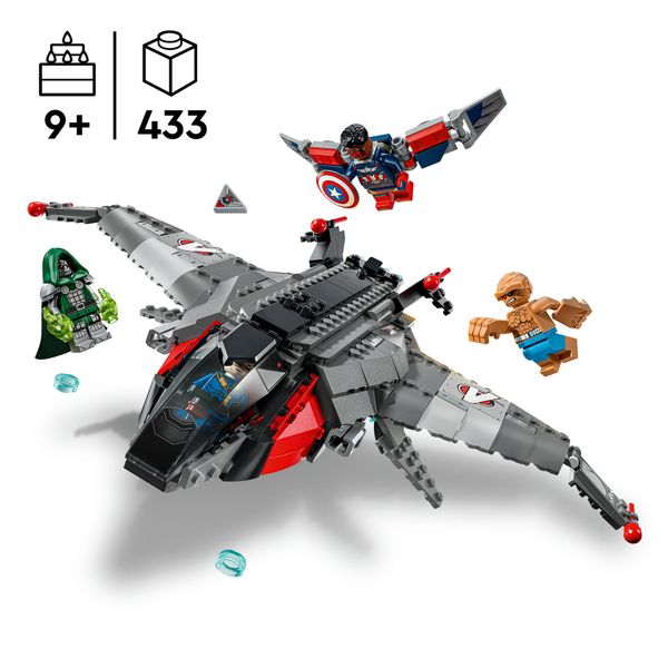 Lego super heroes avengers: doomsday quinjet - 76347 - LEGO SUPER HEROES, Avengers, MARVEL