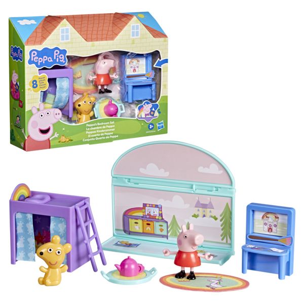 Peppa pig, set di accessori per la cameretta di peppa - PEPPA PIG
