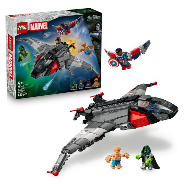 Lego super heroes avengers: doomsday quinjet - 76347 - LEGO SUPER HEROES, Avengers, MARVEL