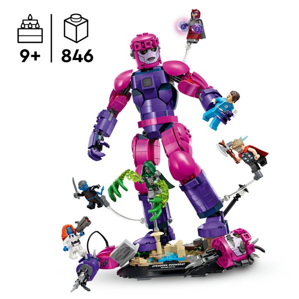 Lego super heroes battaglia epica: avengers: doomsday - 76348 - LEGO SUPER HEROES, Avengers, MARVEL